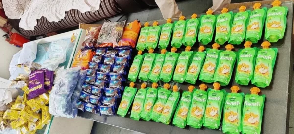 Juices and Biscuits for Orphanage