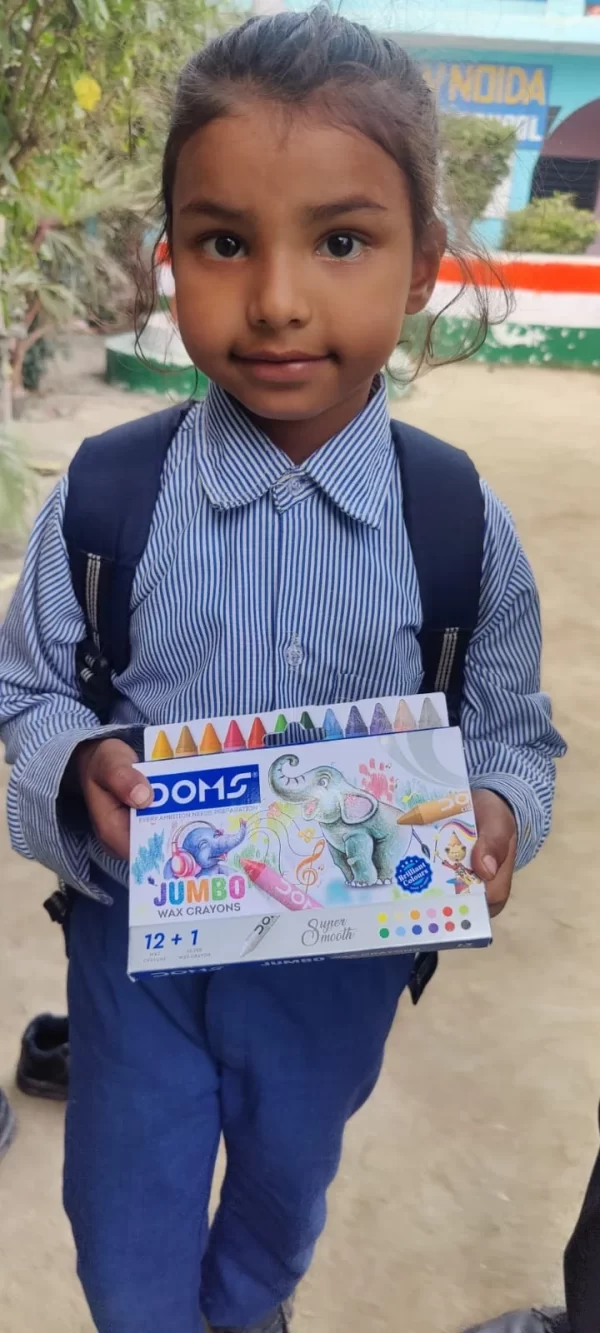 Jumbo Wax Crayons Set